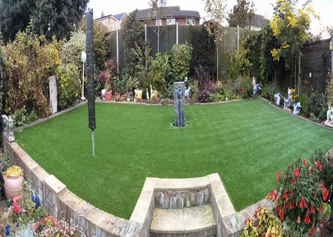 35MM natürlicher schauender Garten-künstlicher Rasen im Freien für Rasen/Kinderspielplatz 0