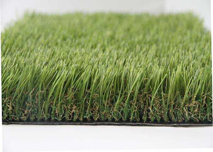 Grüne landschaftlich gestaltende künstliches Gras-gute Stellung mit hoher Dichte und kosteneffektiv 0