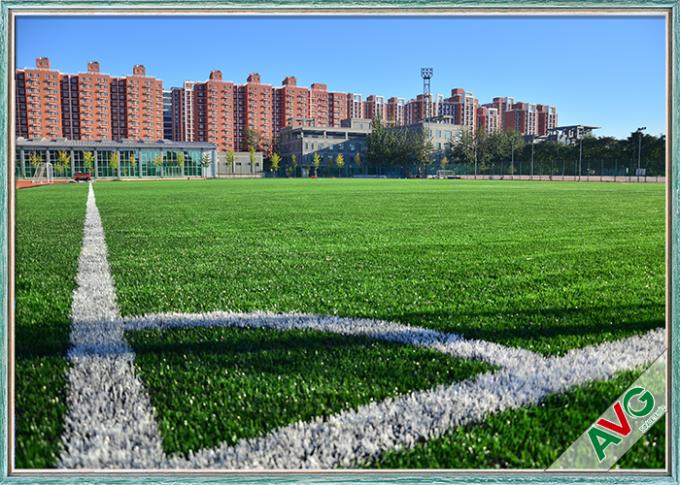 Monofil PET spinnen grünen künstlichen Grashersteller For Sports, Fußballplatz-künstlicher Rasen 1