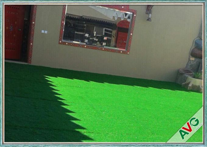 PET + pp. materielles Haus-künstliches Rasenfläche-Grün im Freien/apfelgrüne Farbe 0
