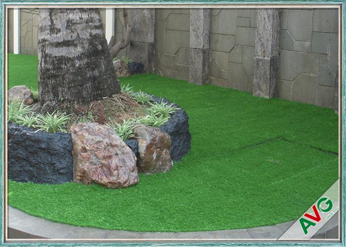 35 Millimeter Stapel-Höhen-Garten-künstliches Gras/synthetisches Gras pp. + Vlies-Schutzträger 0
