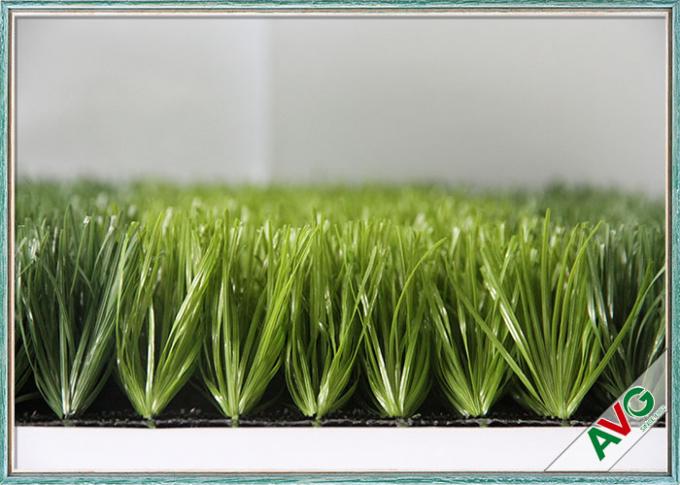 11000 Dtex-Abwehr-Wasser-synthetische Gras-Rasen, Einzelfaden PET künstlicher Fußball-Rasen 0