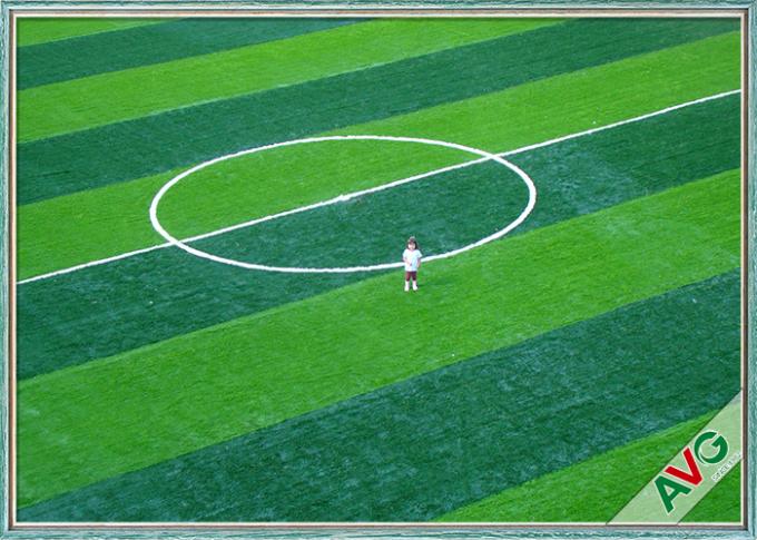 Fußball-im Freien künstlicher Gras-Rasen mit dauerhaftem zurückziehendem PET Material-künstlichem Gras für Futsal 0