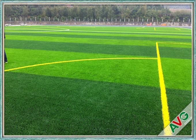 Kein mähen Sie einzigartiger Faser-Form-Fußball-Rasen-künstlichen Gras-Rasen 3/4" Messgerät 0