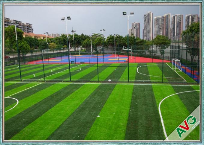 Internationaler Zertifikat-Qualitätssicherungs-künstlicher Fußball-Rasen, künstlicher Rasen für Fußballplätze 1