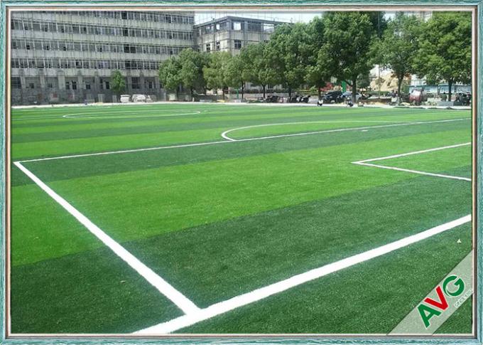 Gerade Garn-Art Diamant-Form-Fußball-synthetischer Gras-Fußballplatz-künstlicher Rasen 0