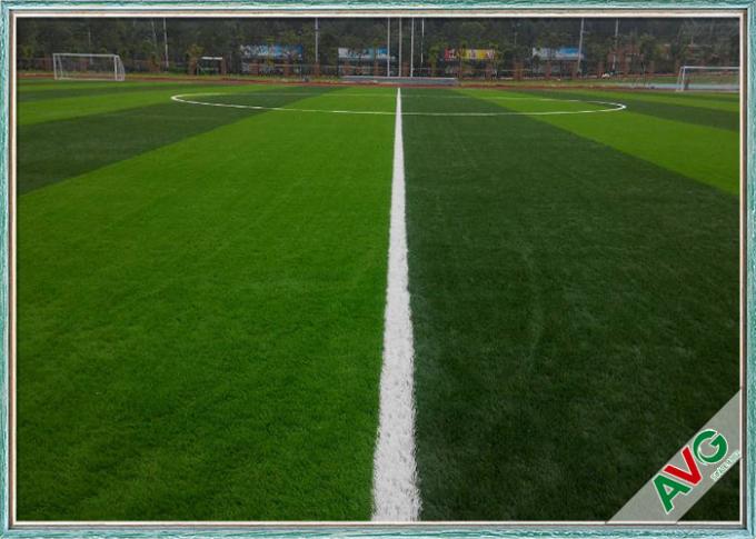 Abnutzungs-Widerstand-Fußball-künstlicher Rasen, synthetisches Gras für Fußballplätze 0