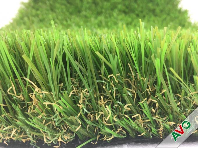 Hohe Wetterbeständigkeits-künstliches Gras im Freien/synthetischer Gras-Teppich 0