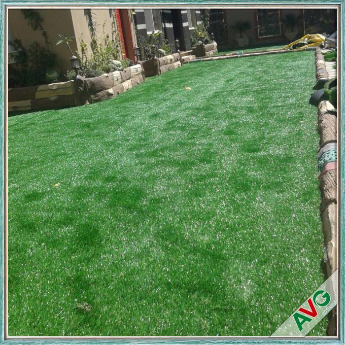 Bedecken Sie dekorativen Teppich-Plastikgras-Garten für Gras landschaftlich gestalten 25mm mit Gras 0