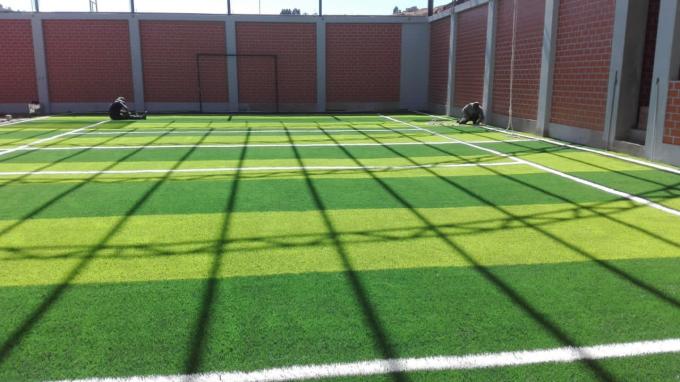 Im Freien künstlicher Rasen des UVbasketballplatz-Bodens des schutz-synthetischen Fußball-Gras-40mm 0