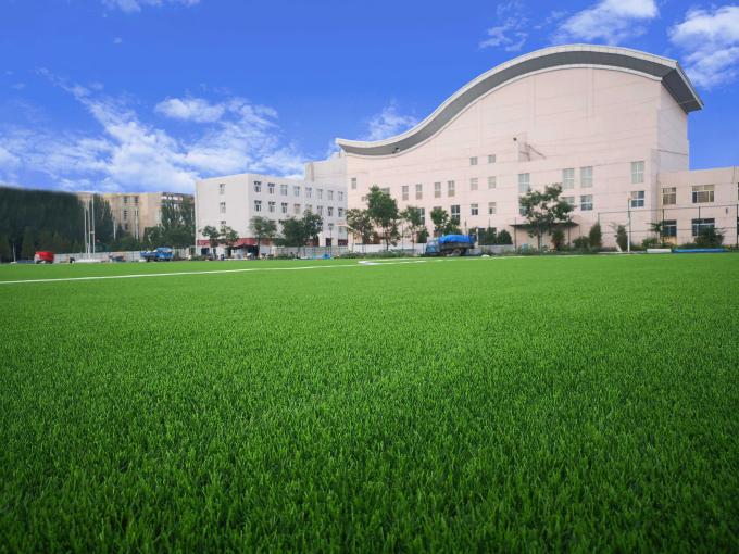 Künstliches Fußball-Gras des Gras-Baseball-Rasen-40-70mm für Fußball-Boden 0