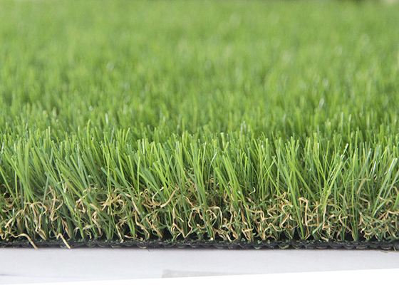 CHINA Dekoratives künstliches Gras-im Freien synthetisches Rasen PET Material mit UV-Beständigkeit fournisseur