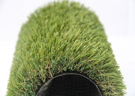 CHINA Gleitschutzinnenkünstliches Gras-Fälschungs-Rasen-Hauptgrün/Olive Green Color fournisseur