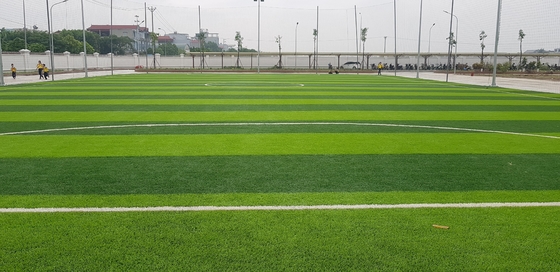CHINA 70mm Gras-Teppich-Chemiefasergewebe bedecken künstliches Gras für Fußballplatz mit Gras fournisseur