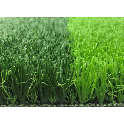 CHINA 25mm Fußball bedecken von der Fabrik gebilligten synthetischen Rasen mit Schock-Auflage mit Gras fournisseur