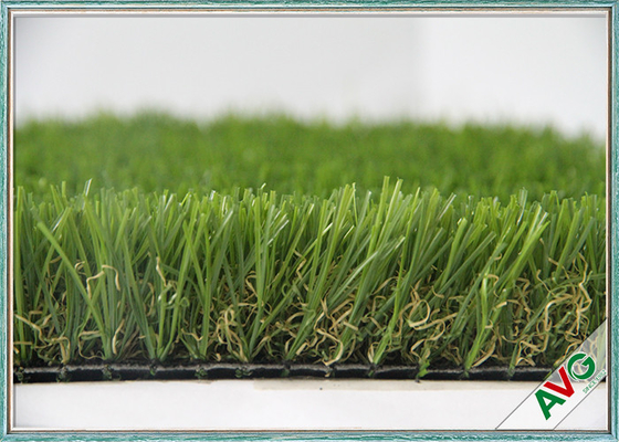 CHINA HOHE Elastizitäts-künstliches Rasenfläche-Grün Monofil PET kräuselte im Freien + EVP-Material fournisseur