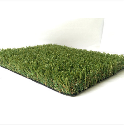 CHINA 35mm formte synthetischer Artificiel grünes Gras-Teppich W Einzelfaden PET fournisseur