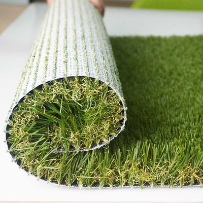 CHINA Rasen-grünes Wolldeckenteppich synthetisches Rasen-Gras-künstliches entspiegeltes fournisseur