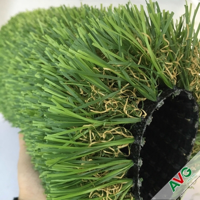 CHINA Einzelfaden PET + gelocktes künstliches Gras-im Freien pralle Oberfläche pp. 12400Dtex fournisseur