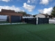 gebogener Draht 35mm Höhen-künstlicher Gras-Teppich für Garten-Rasen fournisseur
