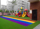Glatter farbiger Tennisplatz-künstlicher Rasen, farbige gefälschte Gras-UV-Beständigkeit fournisseur