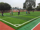Dauerhafter falscher Rasen-Spielplatz-Fußball-synthetisches Gras umweltfreundlich fournisseur