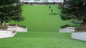 Dekoratives Spielplatz-Chemiefasergewebe bedecken Innen-/hohe Elastizität im Freien mit Gras fournisseur