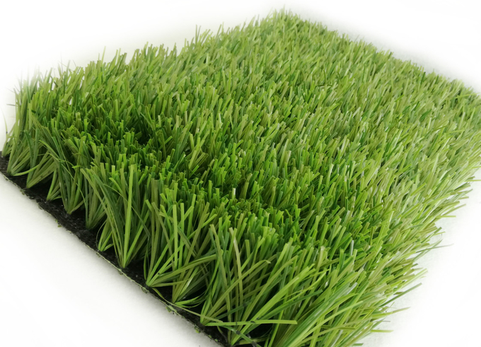 Triofarbe-18000Dtex starker synthetischer Garten-künstliches Gras für hohen Standardfußballplatz 1