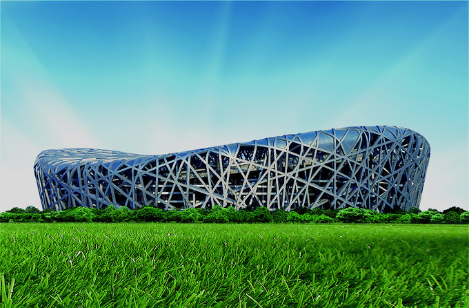 neueste Unternehmensnachrichten über China-Nationalstadion hat neue Ära des hybriden Rasensystems erreicht  0