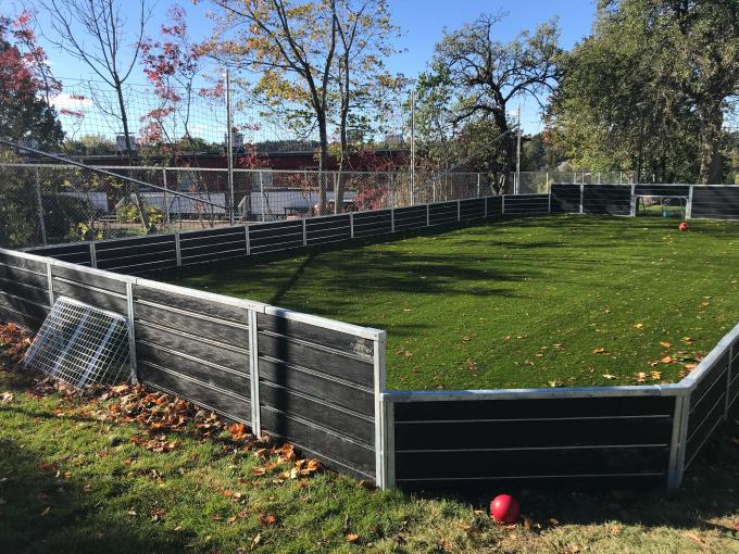 Synthetisches Gras für Gartenlandschaftsgras künstliche 45MM färbte künstliches Gras 0