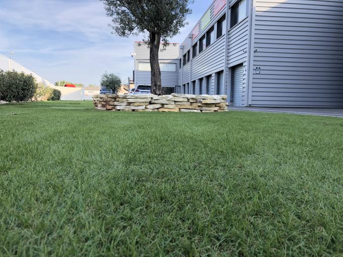 Rasen 25mm C landschaftlich gestaltend, formen Sie künstliches Gras für Garten-Landschaftsgras 0