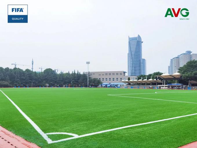 neueste Unternehmensnachrichten über FIFA-QUALITÄT bestätigte den Fußballplatz, der in den nationalen Fußballsonderschulen vereinbart wurde  0