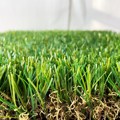 CHINA Künstliches Gras für Garten-Chemiefasergewebe ausbreitend, bedecken Sie 35mm künstliches Gras mit Gras fournisseur