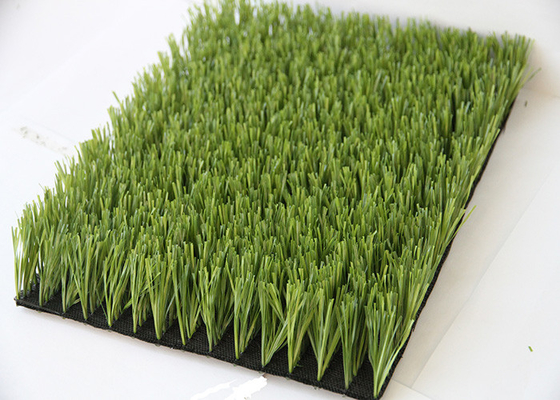CHINA Grün-Fußball-prüfte künstliches Gras PET pp. des Stapel-Hoch-60mm Material FIFA fournisseur