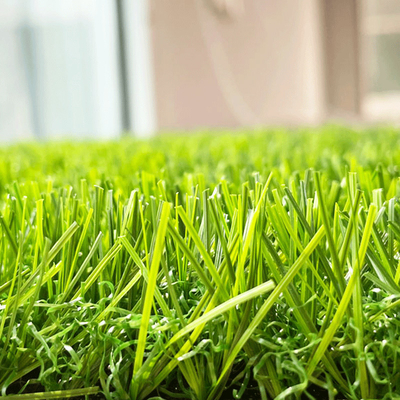 CHINA Höhe künstliches des Garten-synthetisches Rasen-Gras-flache Einzelfaden-35mm fournisseur