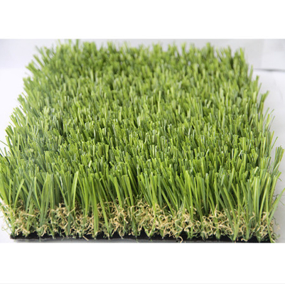 CHINA Schwingelgras-gelbes landschaftlich gestaltendes künstliches Gras S formen Garn-Form fournisseur