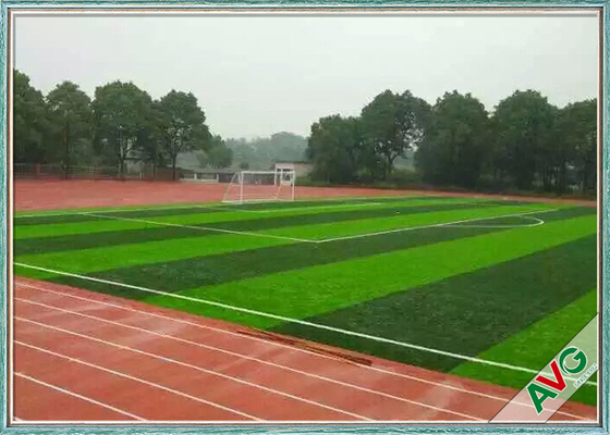 CHINA FIFA-Standardanti-UVfußball-künstlicher Rasen mit gesponnenem zurückziehendem Einzelfaden PET fournisseur
