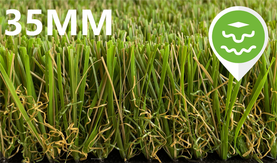 CHINA Höhe des Landschaftssynthetischer Rasen-Garten-künstliche Gras-35mm fournisseur