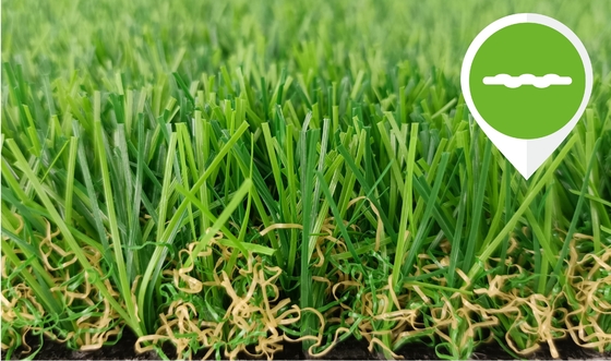 30MM künstlicher bedecken Gras-Teppich-synthetisches Gras für Garten-Landschaft künstliches mit Gras fournisseur