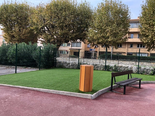 Künstliches künstliches Gras des Gras-45MM, das Rasen-Garten-künstliche Gras-Matte landschaftlich gestaltet fournisseur