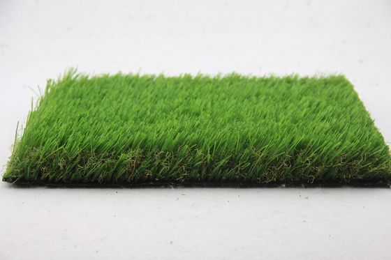 Grüne Farbinnenplastikrasen, der synthetisches künstliches Rasen-Teppich-Gras 40mm für Garten landschaftlich gestaltet fournisseur